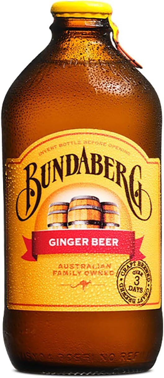 Bundaberg Ginger Beer Soda Drink Lemonade Original Australian 375ML