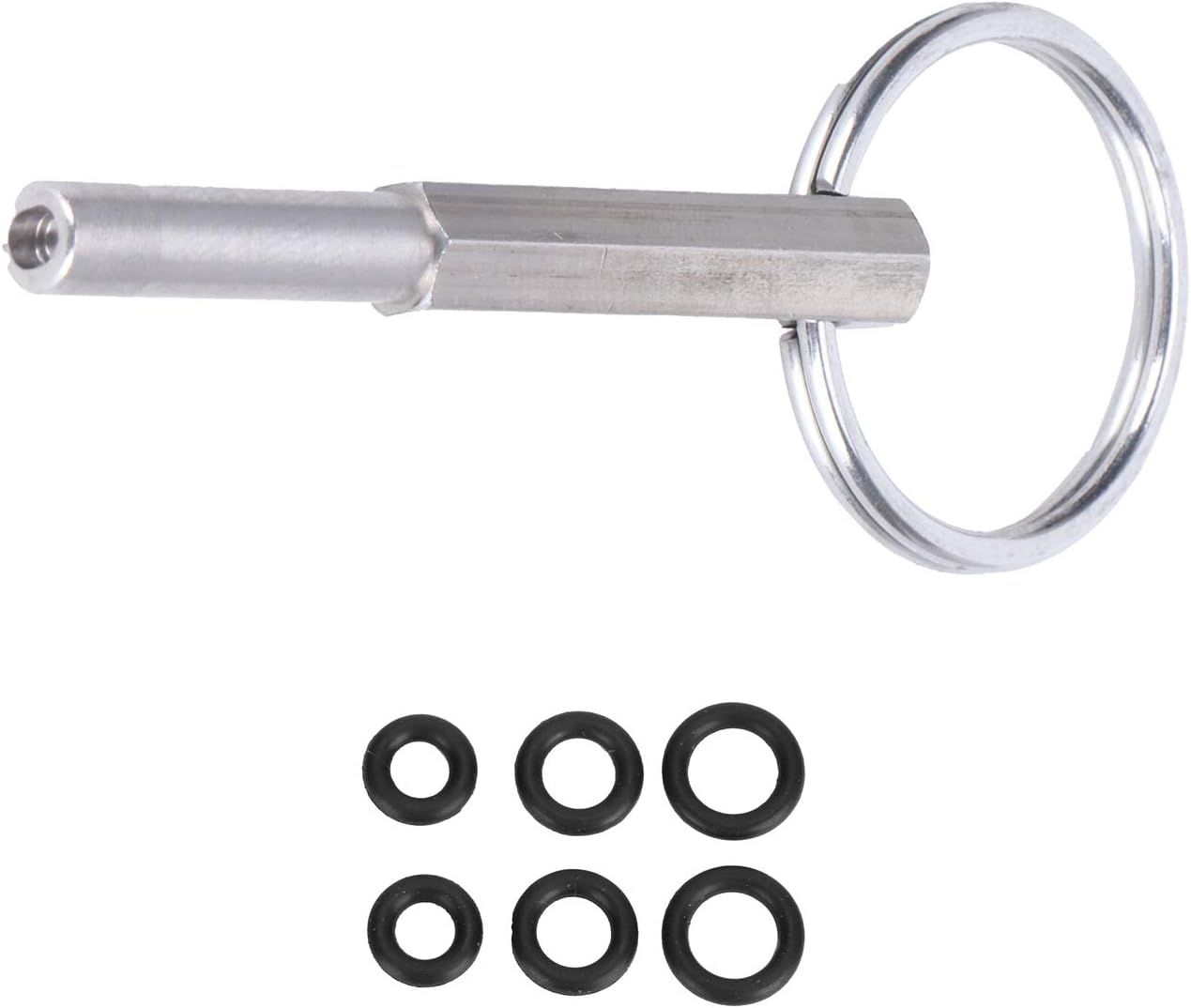 Cikonielf Oval Head Bit Key, Portable Stainless Steel Coffee Machine Opening Repairing Tools Fit for Jura Krups Franke Orchestro Toscana Machines