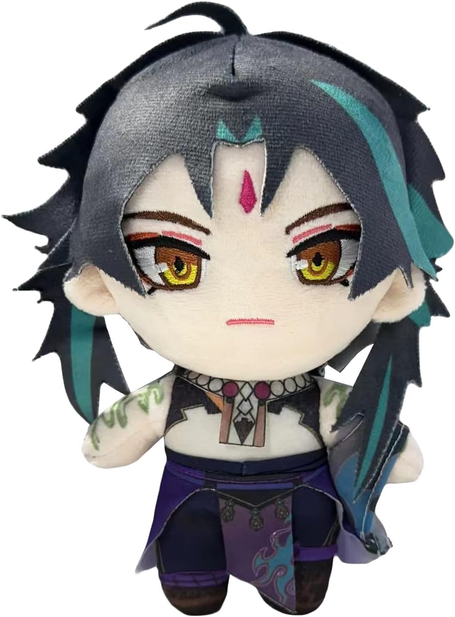 Cute Plush Doll Anime Figure Plushies Xiao Kawaii Soft Stuffed Animals Gift for Genshin Impact Fans
