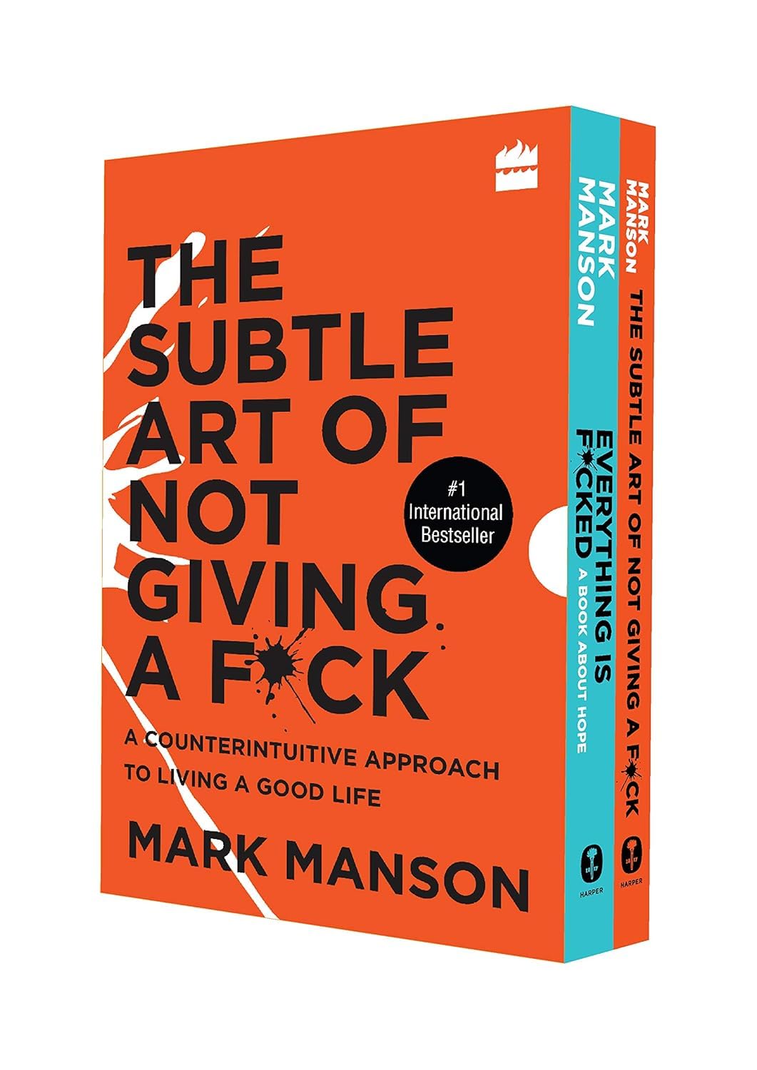 Mark Manson Box Set – The Subtle Art of Not Giving a Fck & Everything Is Fcked (2-Book Box Set)