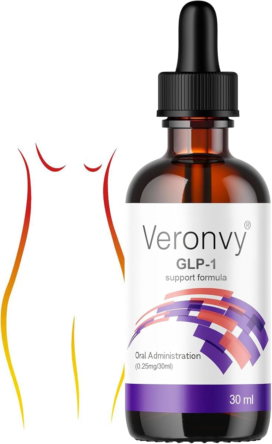 GLP-1 Supplement Drops, GLP1 Patches Supplement, 1Fl Oz (1PCS)