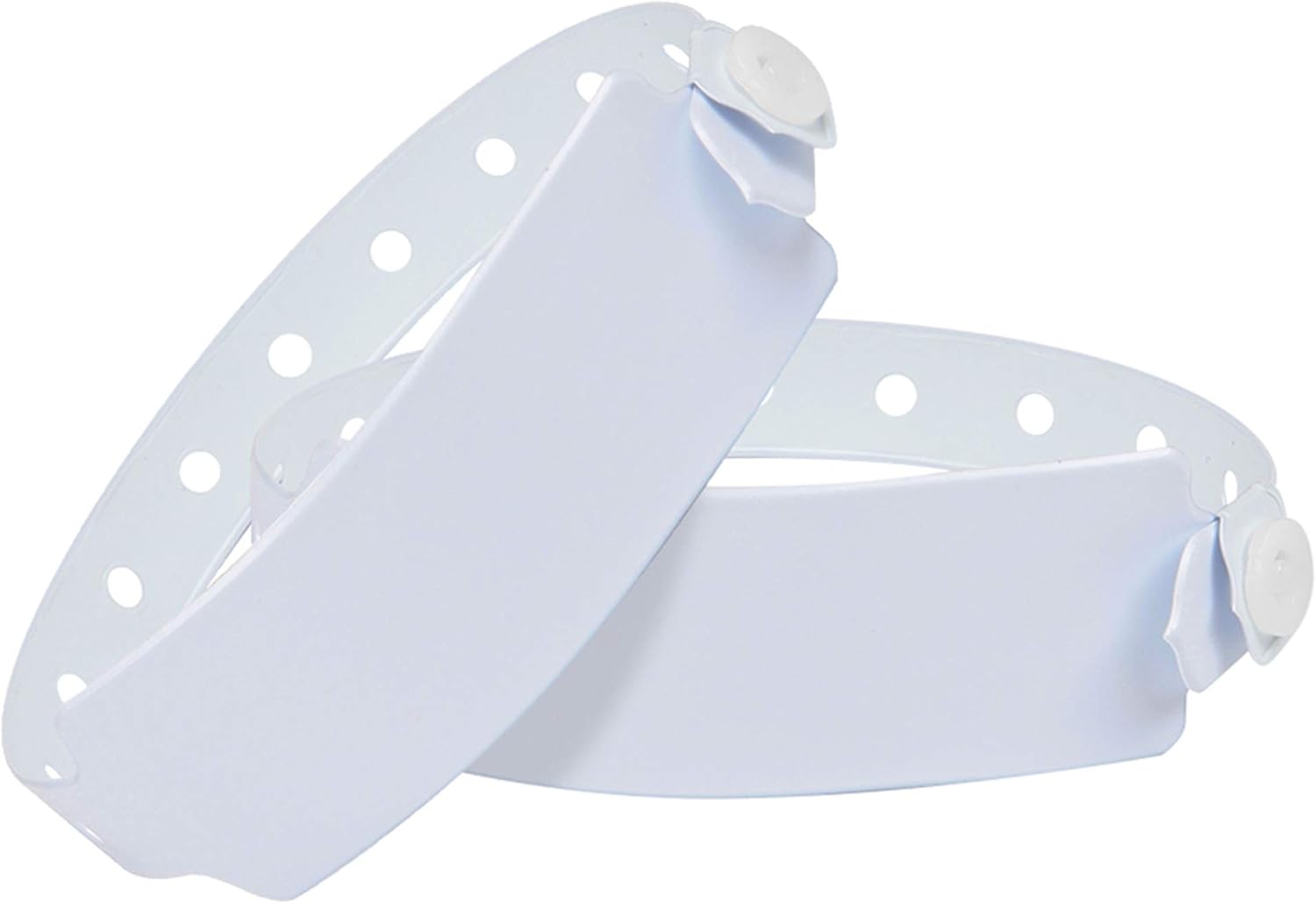 100 Pack White Hospital Wristbands Vinyl Patient Id Bands Medical Plastic Wristbands by Fivepeans