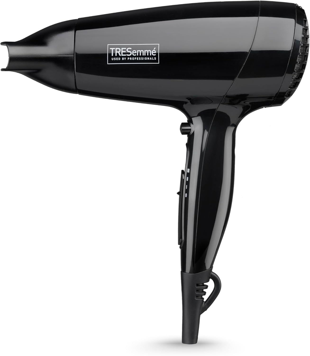 TRESemme Fast Dry 2000W Hair Dryer - Super Compact & Lightweight, Quick Drying, 3 Heat & 2 Speed Settings Plus Cool Shot, Black, 9142TU