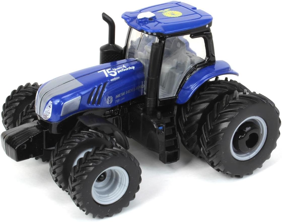 ERTL 1/64 New Holland T8.435 with PLM Intelligence, FFA Edition, Diecast Collectible Tractor, Age 14+