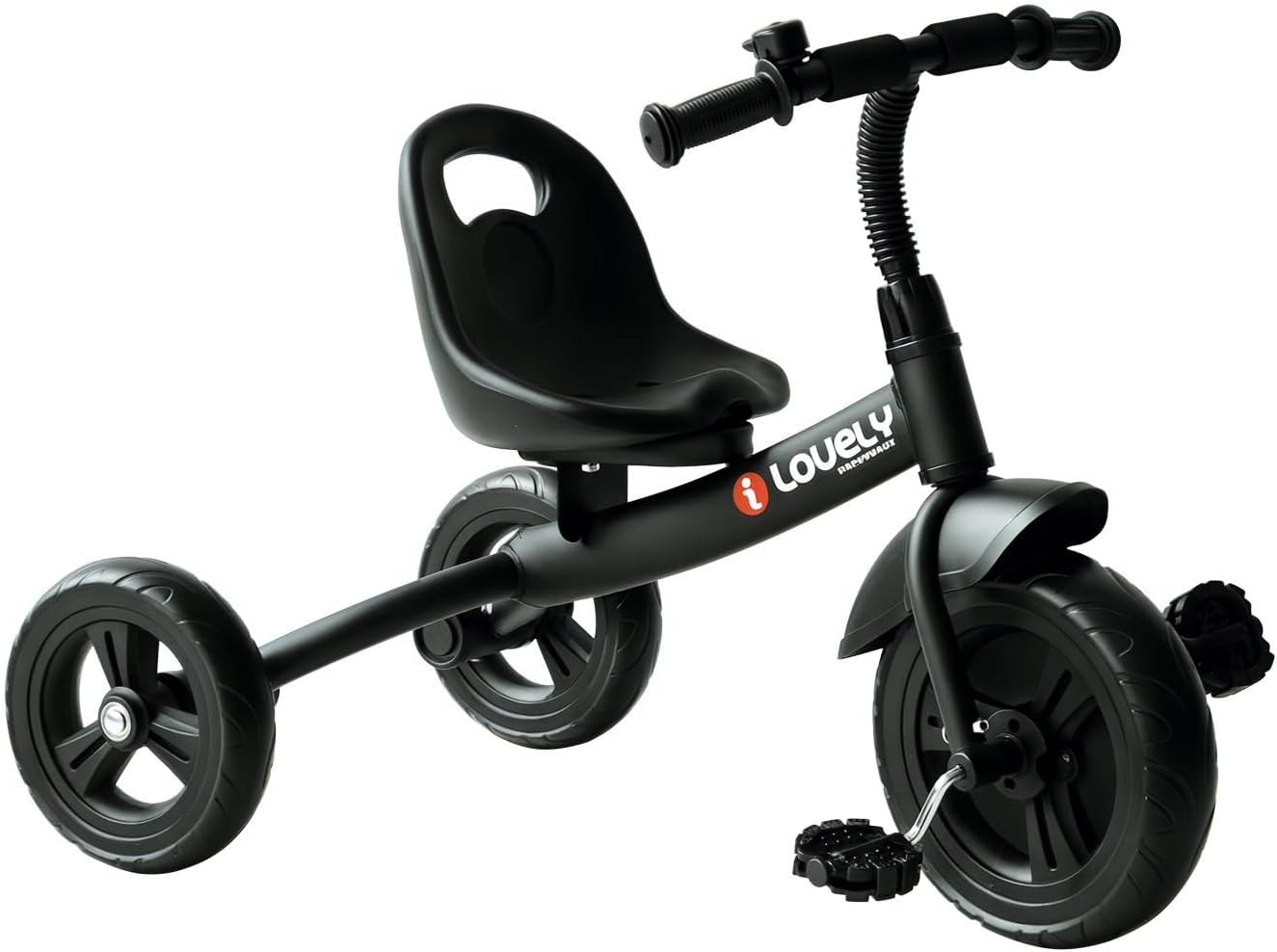 HOMCOM Kids Trike Toddler Tricycle Children Ride on 3 Wheels Bike For 1.5-4 Years Black