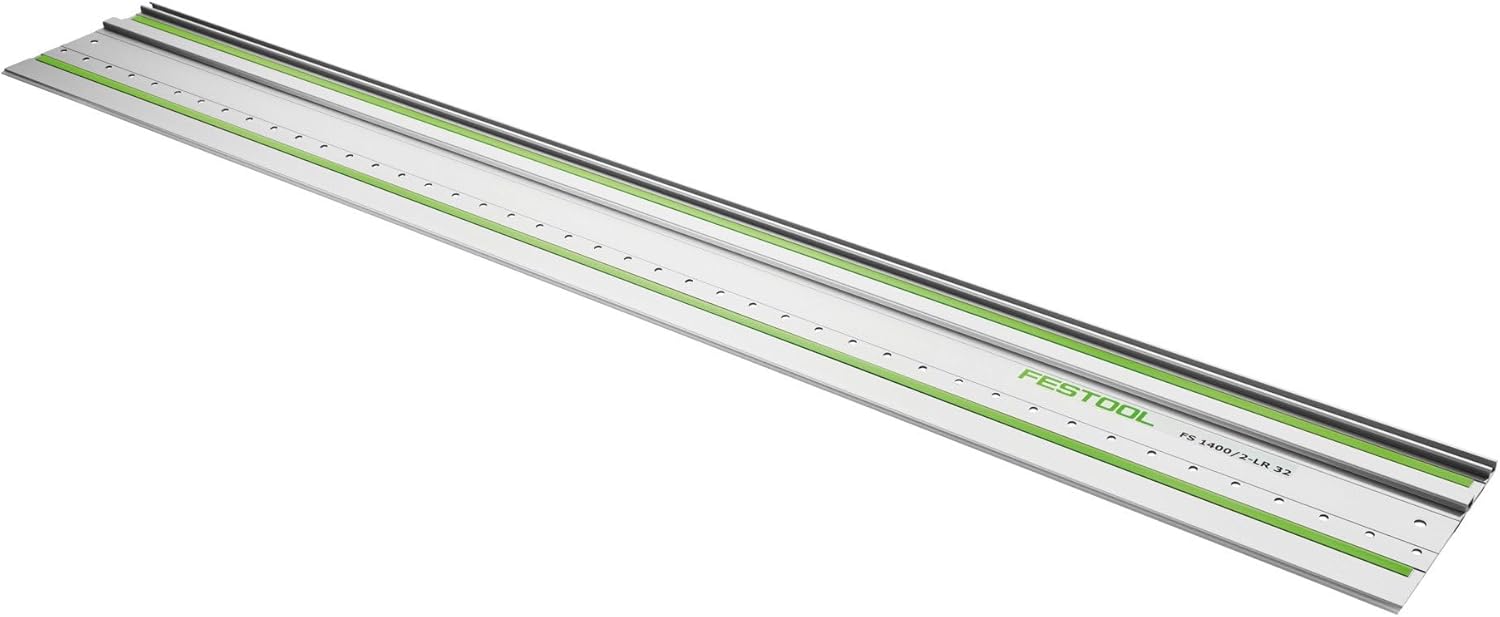 Festool FS1400/2-LR32-55"(1400 mm)Guide Rail with holes For Drilling. Model-496939