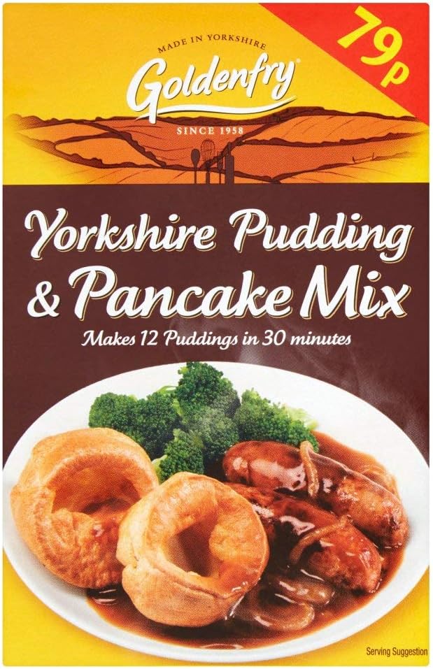 Goldenfry Golden Fry Yorkshire Pudding & Pancake Mix 142g x 6