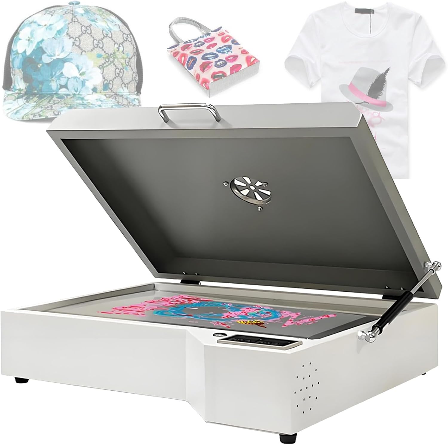 A3+/A3/A4 DTF Oven Dryer - Fast DTF Curing Oven with Time & Temperature Control for Heat Transfer Film Printing, 19.4x13.7in Heating Area