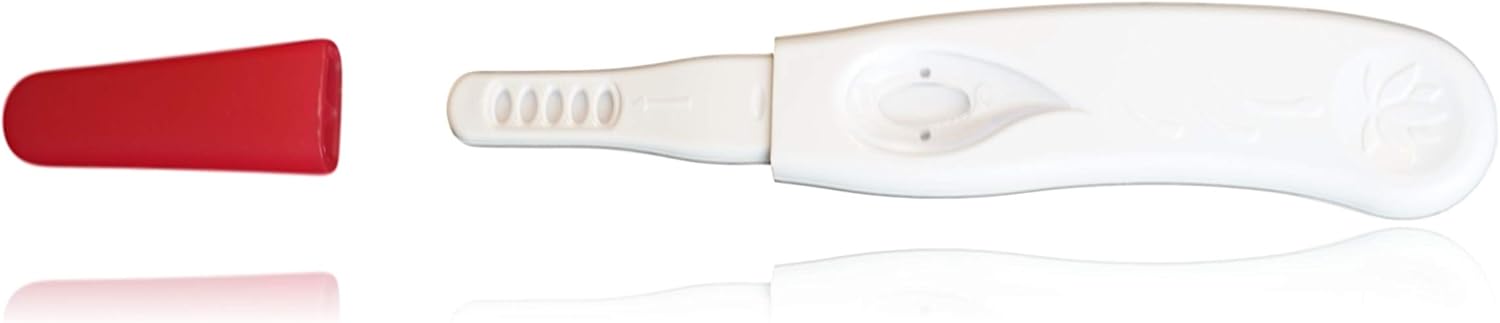 Laboquick Ultra Early - 10mIU Pregnancy Midstream Tests (Full Size) Test up to 5 Days and Result in 5 Minutes. Multiple Pack Option (5)