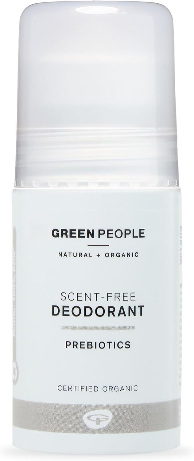Green People Fragrance Free Deodorant with Prebiotics, 75ml