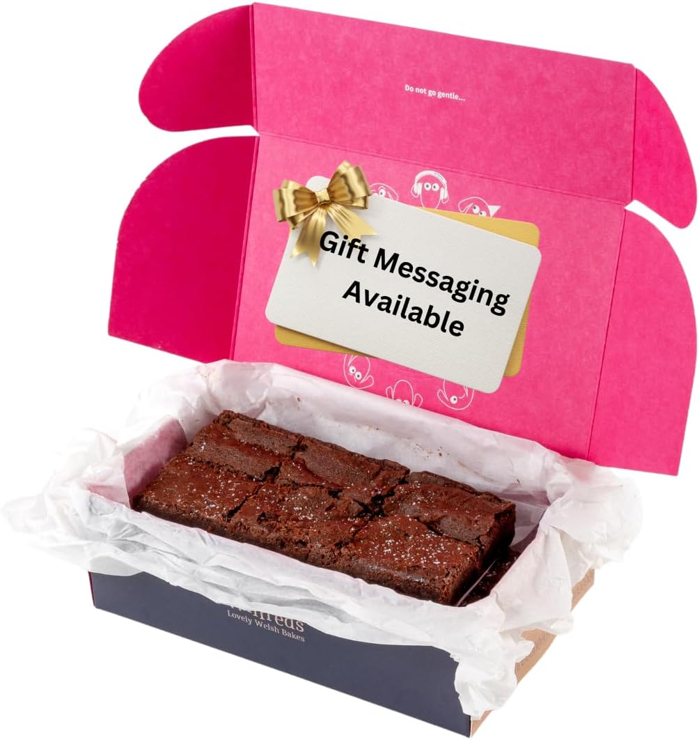 Wilfred's Ultimate Chocolate Brownies – 12 Handmade Belgian Chocolate Treats in Gift Box | Delicious Gourmet Brownies | Perfect Chocolate Gift for Birthdays, Anniversaries, & Special Occasions