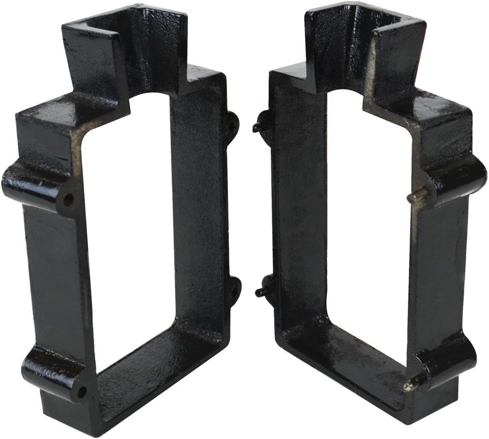 Cast Iron 2-Part Sand Casting Flask Mold Frame for Delft Clay and Petrobond Sand Casting for Jewelry Making and Metal Pouring