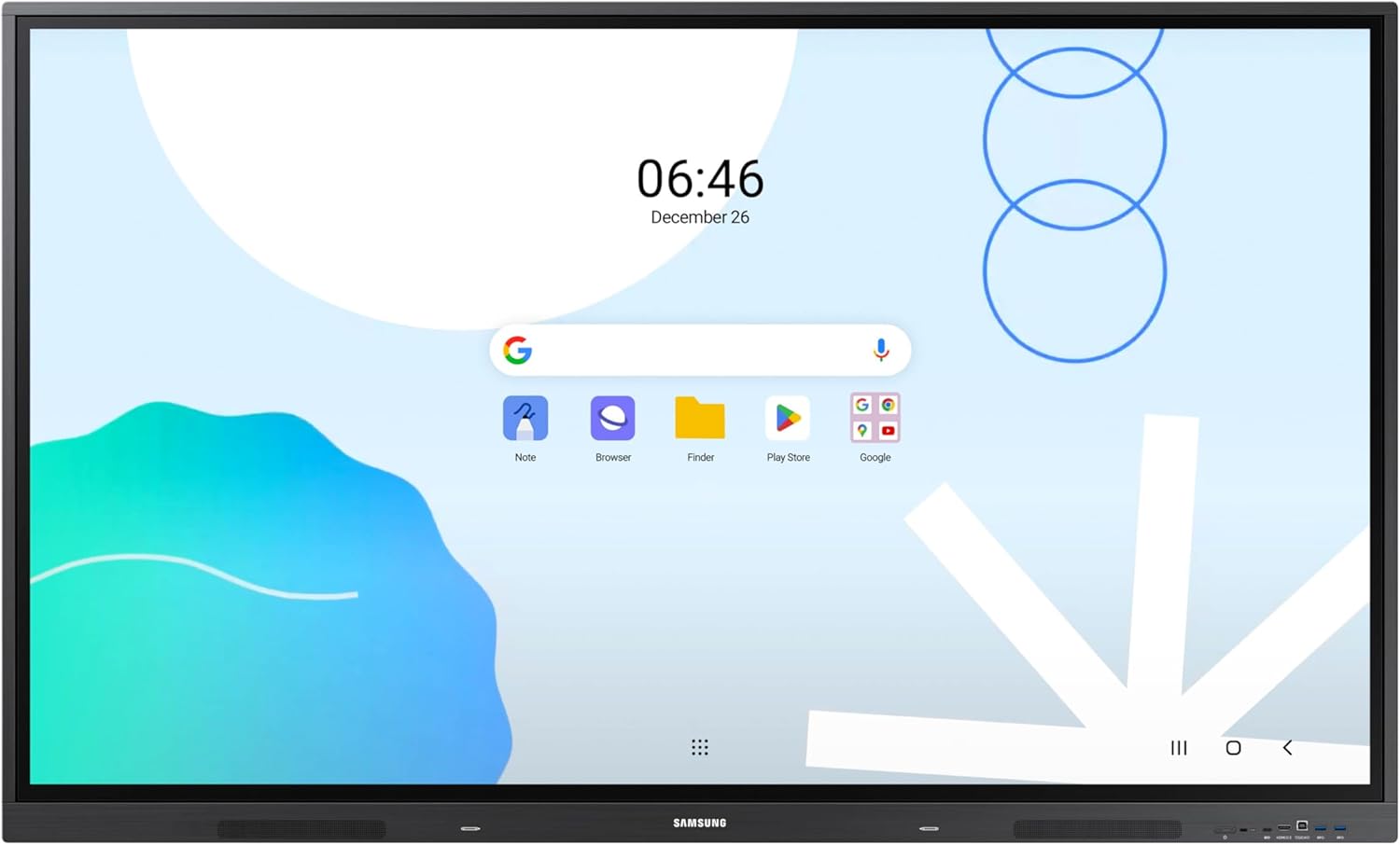 Samsung Android Interactive Panel 86"