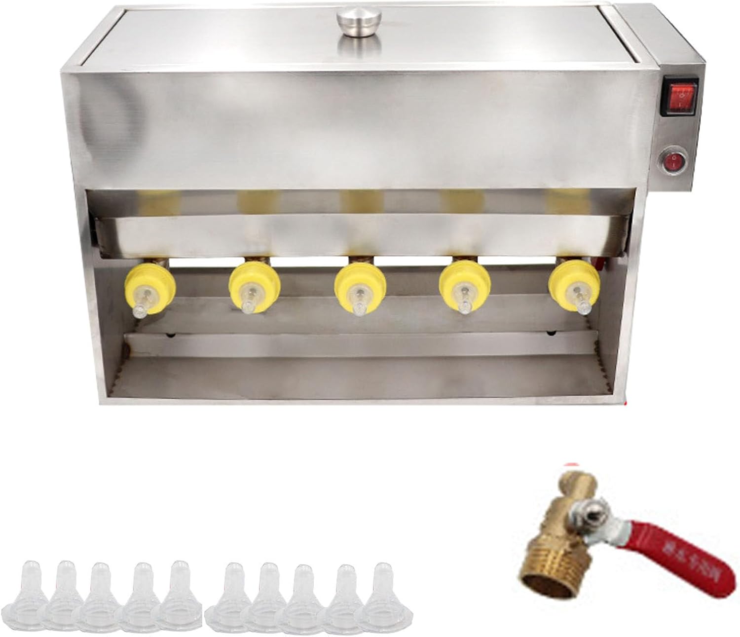 lwjunmm Pig Milk Feede,Piglet Nursing Bottle, Piglet Lactation Bottle,Little Pig Bottles for Nursing,Automatic Pig Milk Feeding Machine,A-2