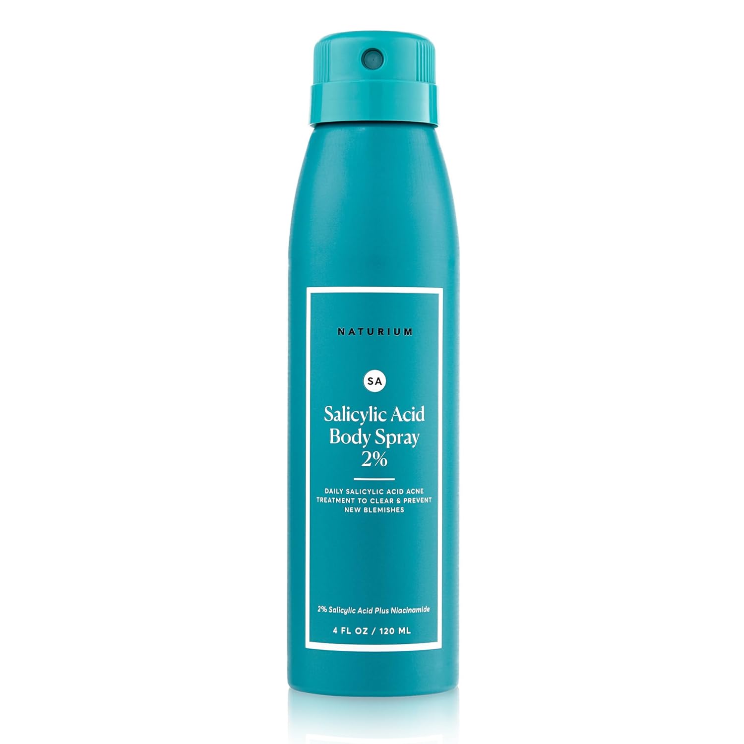 Naturium Salicylic Acid Body Spray 2%, Blemish-Fighting & Pore Treatment, with Niacinamide plus Encapsulated Salicylic Acid, 4 oz