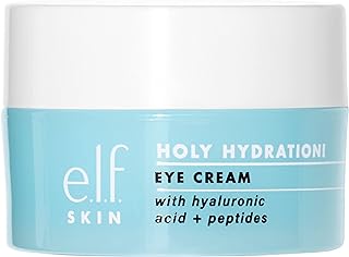 e.l.f. SKIN Holy Hydration! Eye Cream, Rich Hydrating Eye Cream For Minimizing Dark Circles, Infused With Hyaluronic Acid, Vegan & Cruelty-free