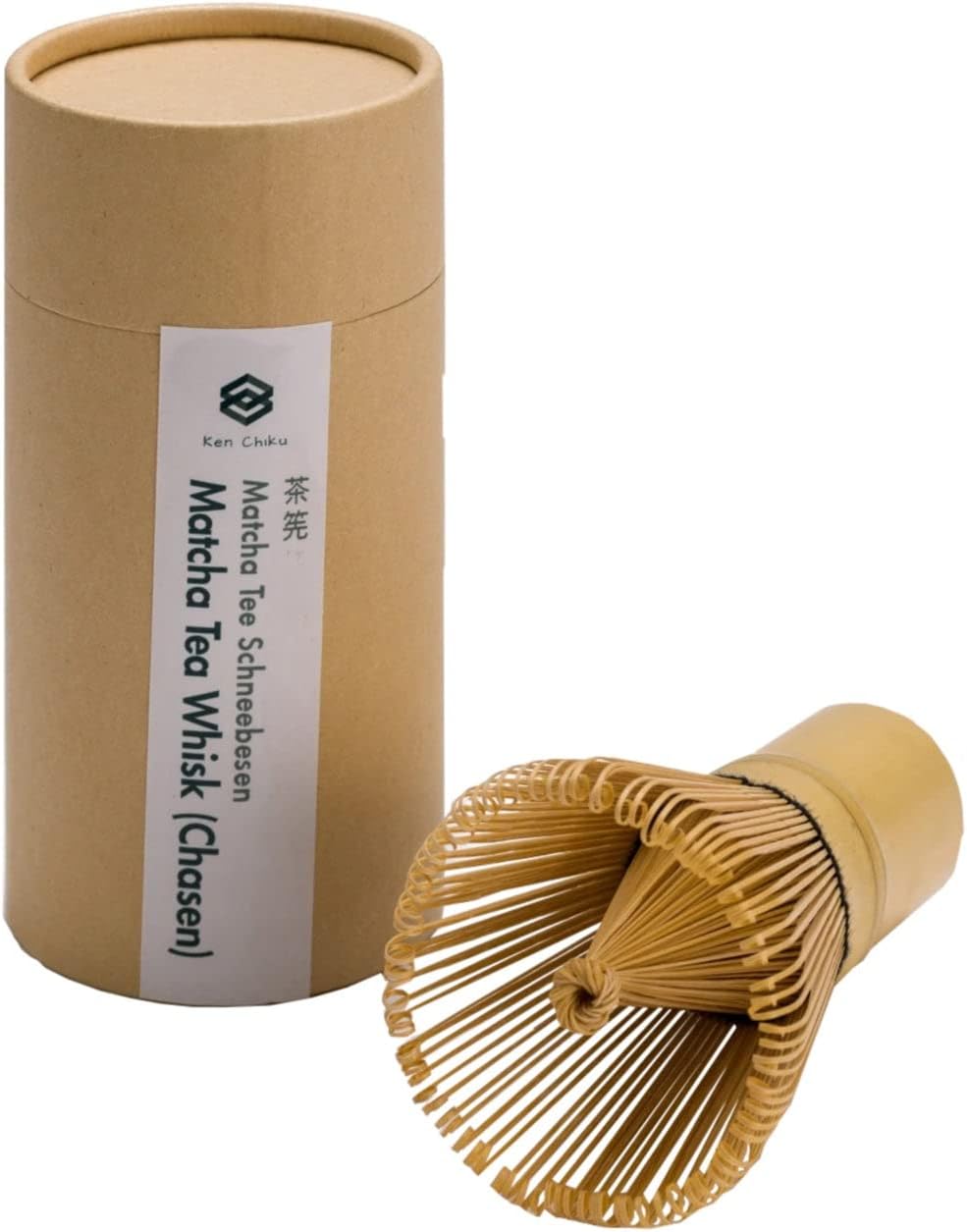 Ken Chiku - Bamboo Matcha Tea Whisk | 120 Prong | Chasen | Reusable | Sustainable | Hand Made