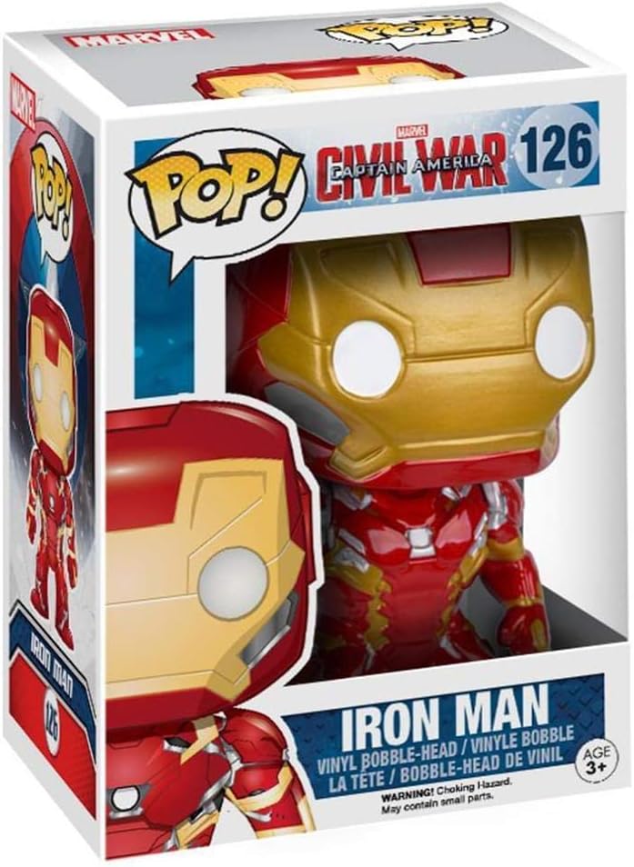 Captain america Iron Man Bobble-Head 126 Collector's figure Standard