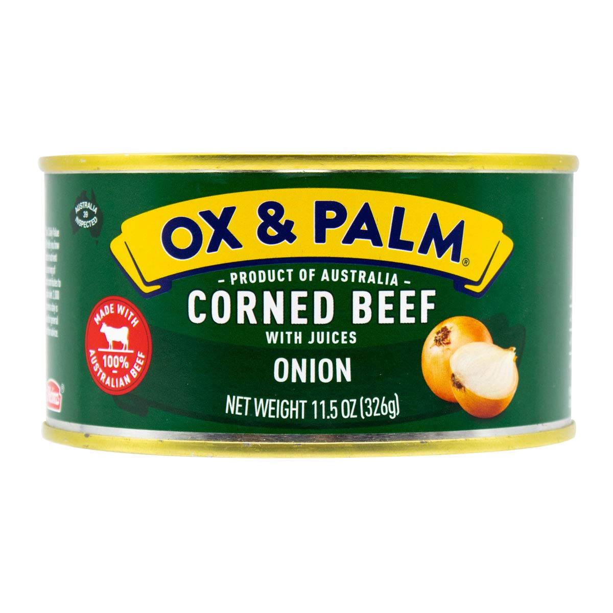 Ox & Palm Corned Beef, Onion Flavored, 11.5 Oz (Pack of 1)