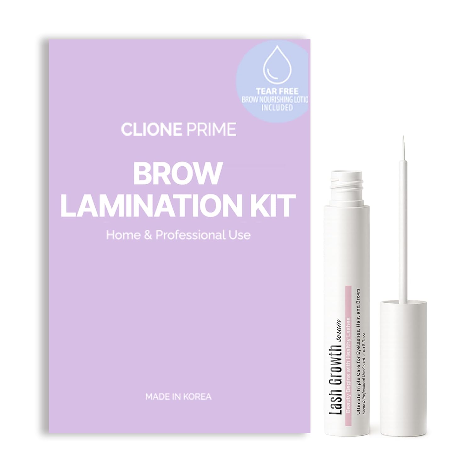 Korean Brow Lamination Kit with Growth Serum