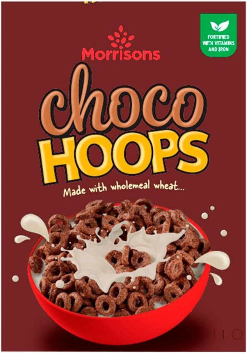 Morrisons Choco Hoops, 375g