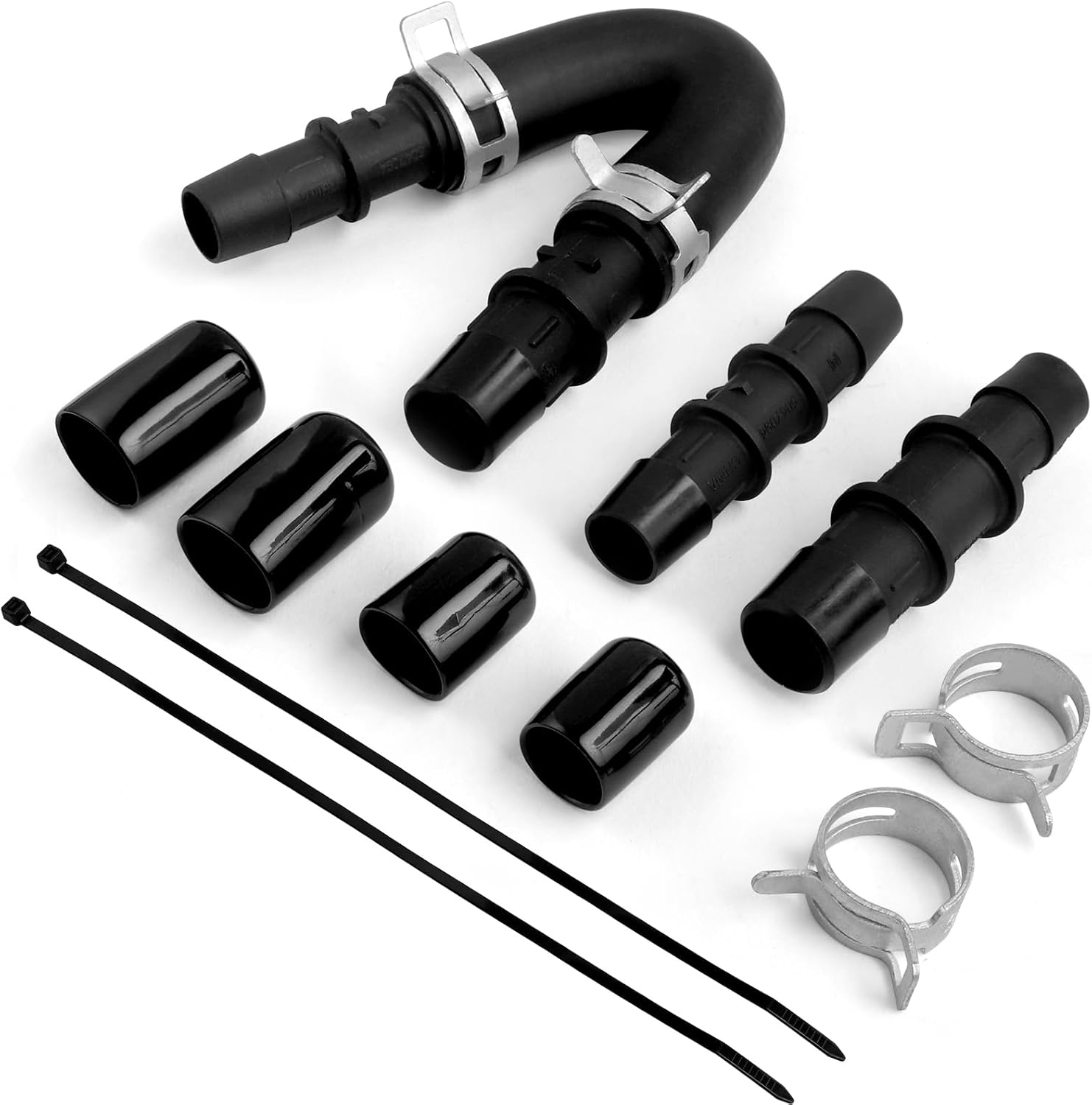 Engine Heater Core Bypass Kit with 5/8" 3/4" Hose,Compatible with GM Chevy Silverados Tahoes Yukons Honda Civic Ford Jeep,Replacement for 626-001,Universal Fit Most Common Leaking Failed Heater Core