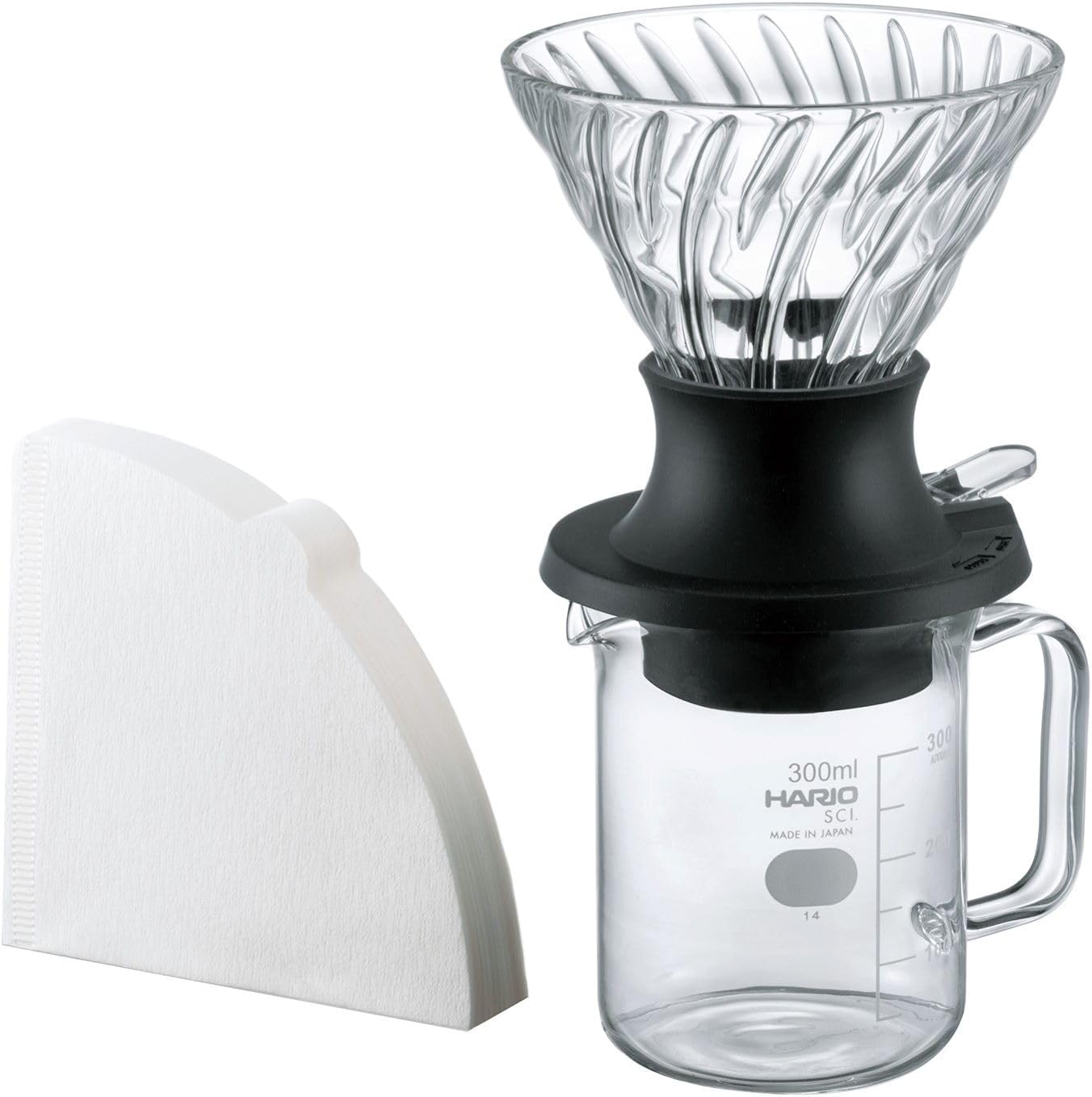 Hario "Switch" Immersion Dripper Set, Size 02