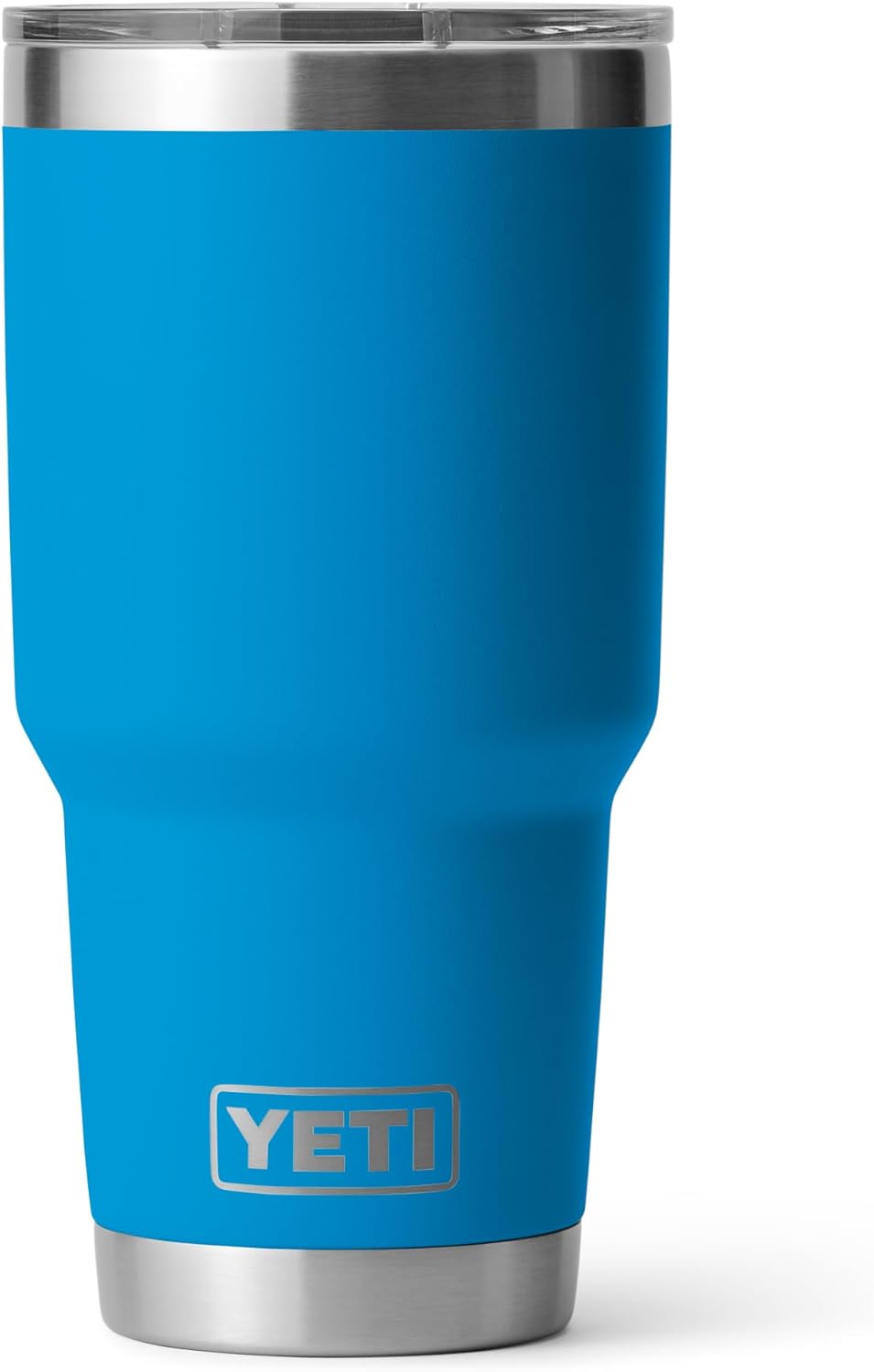 YETI Rambler 30 oz Tumbler, Stainless Steel, Vacuum Insulated with MagSlider Lid, Big Wave Blue