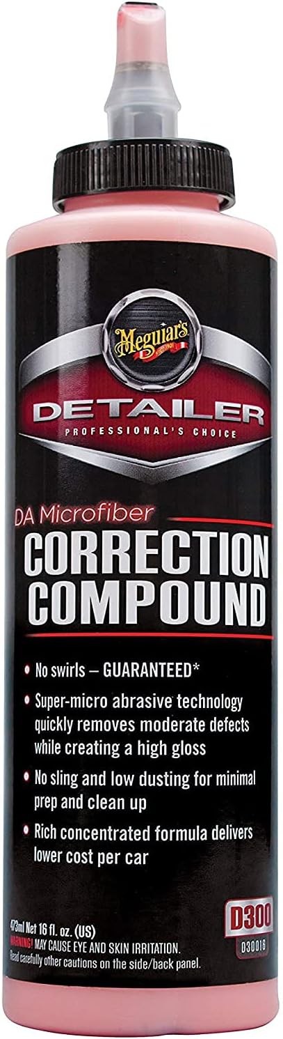 Meguiar's D30016 Detailer DA Microfibre Paint Correction Compound 473ml