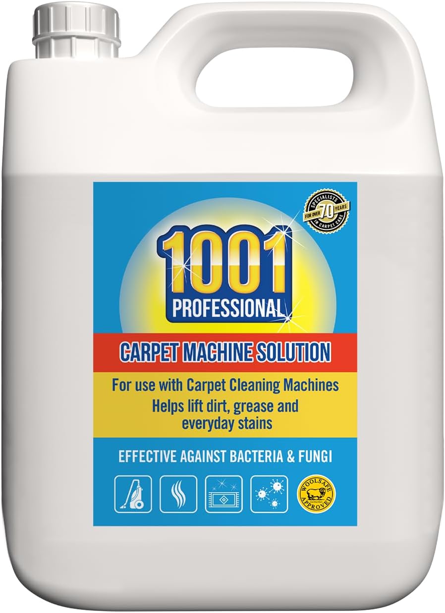1001 Professional Carpet Cleaner Solution for Carpet Cleaner Machines 5L