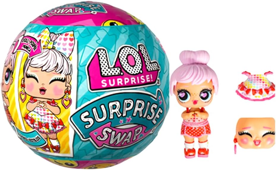 L.O.L. Surprise! Surprise Swap Tots with Collectible Doll, Extra Expression, 2 Looks in One, Water Unboxing Surprise, Limited Edition Doll- Great Gift for Girls Age 3+
