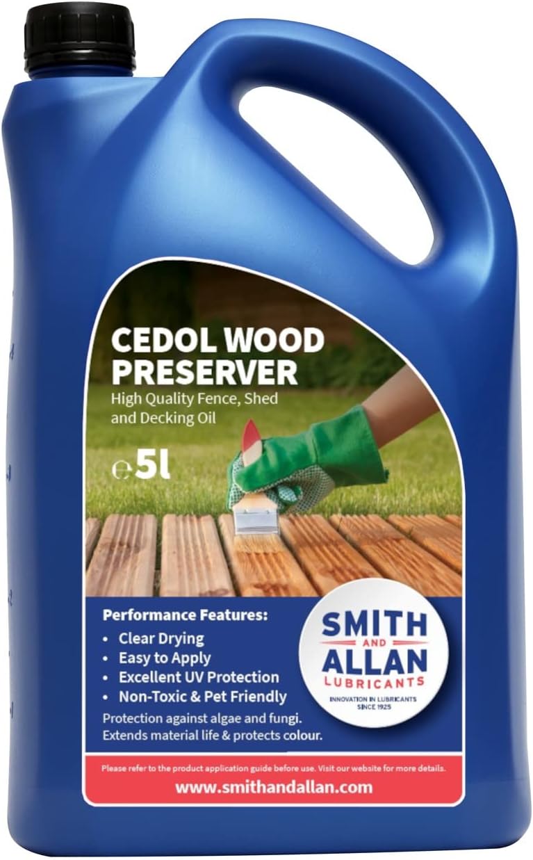 Decking Oil Clear Matt Finish UV Guard 5 Litre 5L
