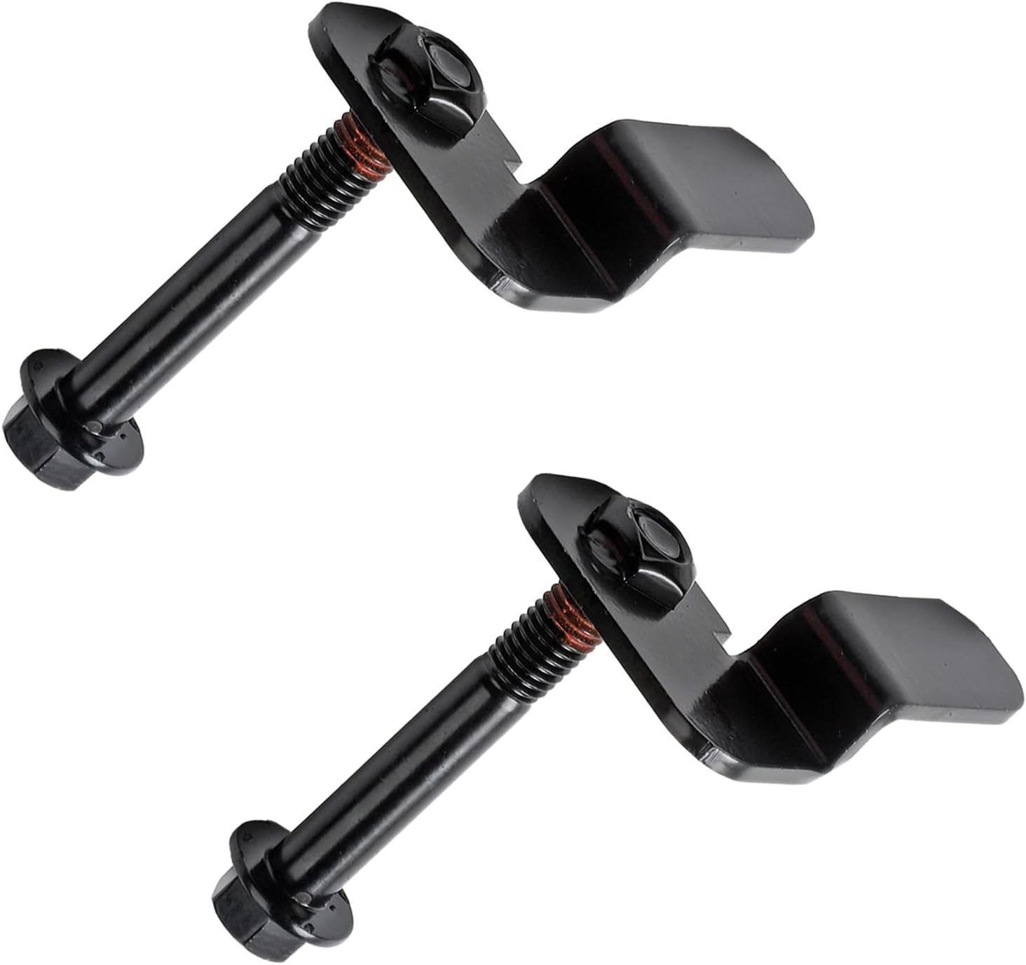 Front Track Bar Bolt and Flag Nut Retainer Compatible with Jeep Vehicle Wrangler TJ 1997-2006, Cherokee XJ 1984-2001, Grand Cherokee ZJ 1993-1998 Replace# 6504449 (2PCS)