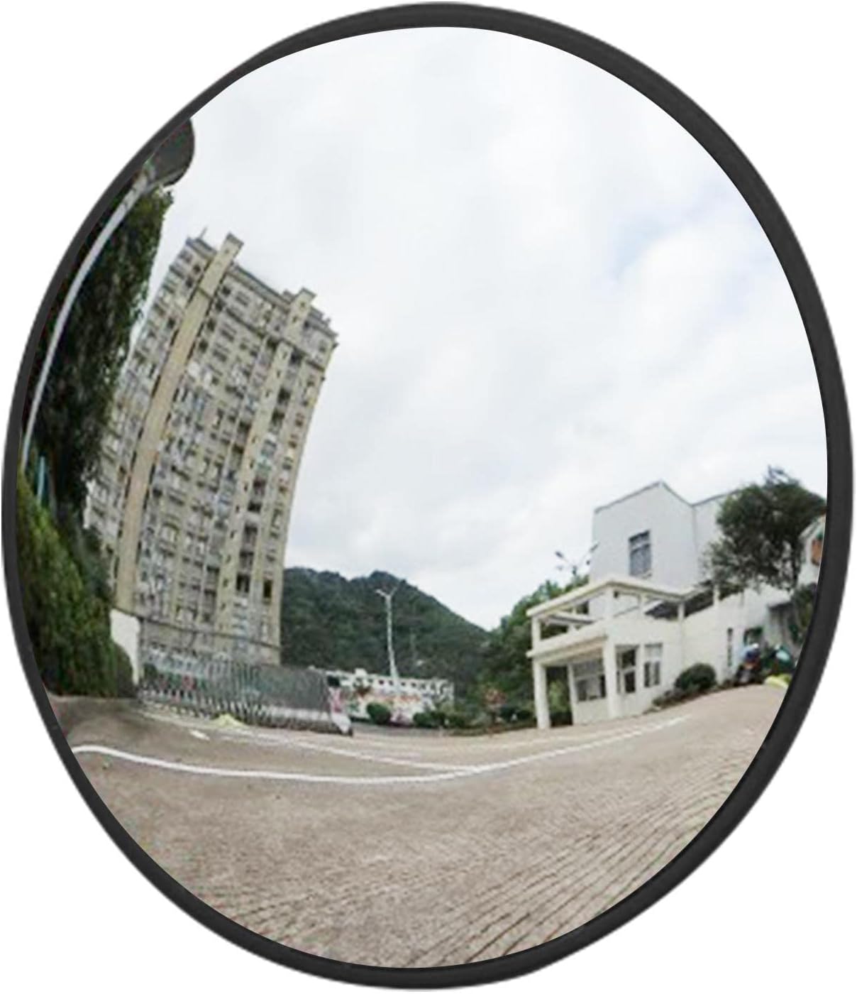 Fish Eye - Traffic Room Decor - 11.8in Convex for Bedroom - Adjustable Wide Angle Corner Store for Corners Truck