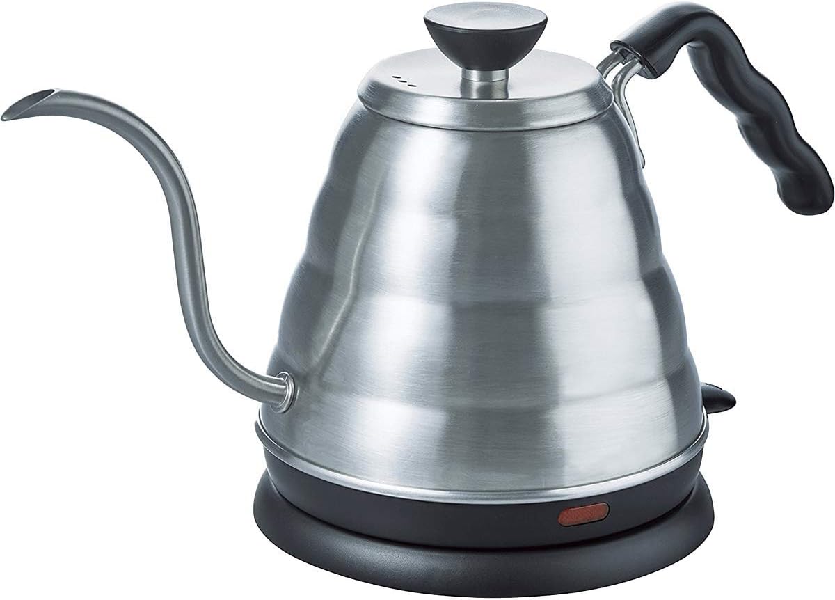 Hario V60 "Buono" Electric Gooseneck Drip Kettle, 800ml, Silver