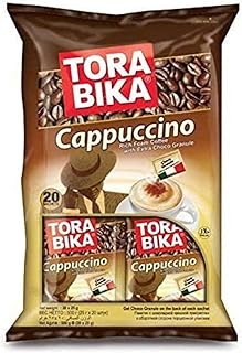 Torabika Cappuccino Instant Coffee 20-ct, 500 Gram