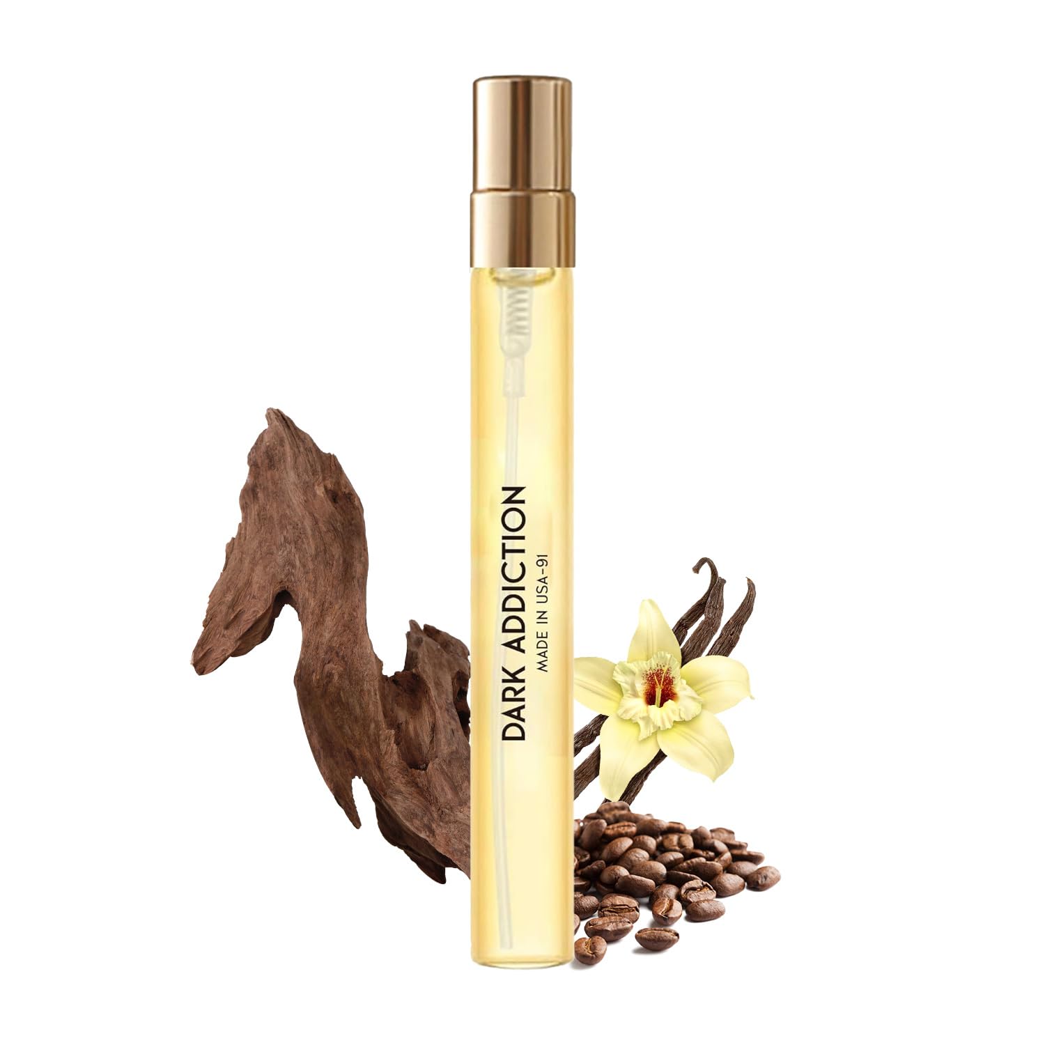 Pheromones Perfumes for Women & Men- Inspired by B.lack O.pium,Amber vanilla Long Lasting Enhanced Scents Pheromone Perfume Oils Cologne for Men Wife Gift Ideas.Travel Size 0.4oz/12 mL-Dark Addiction