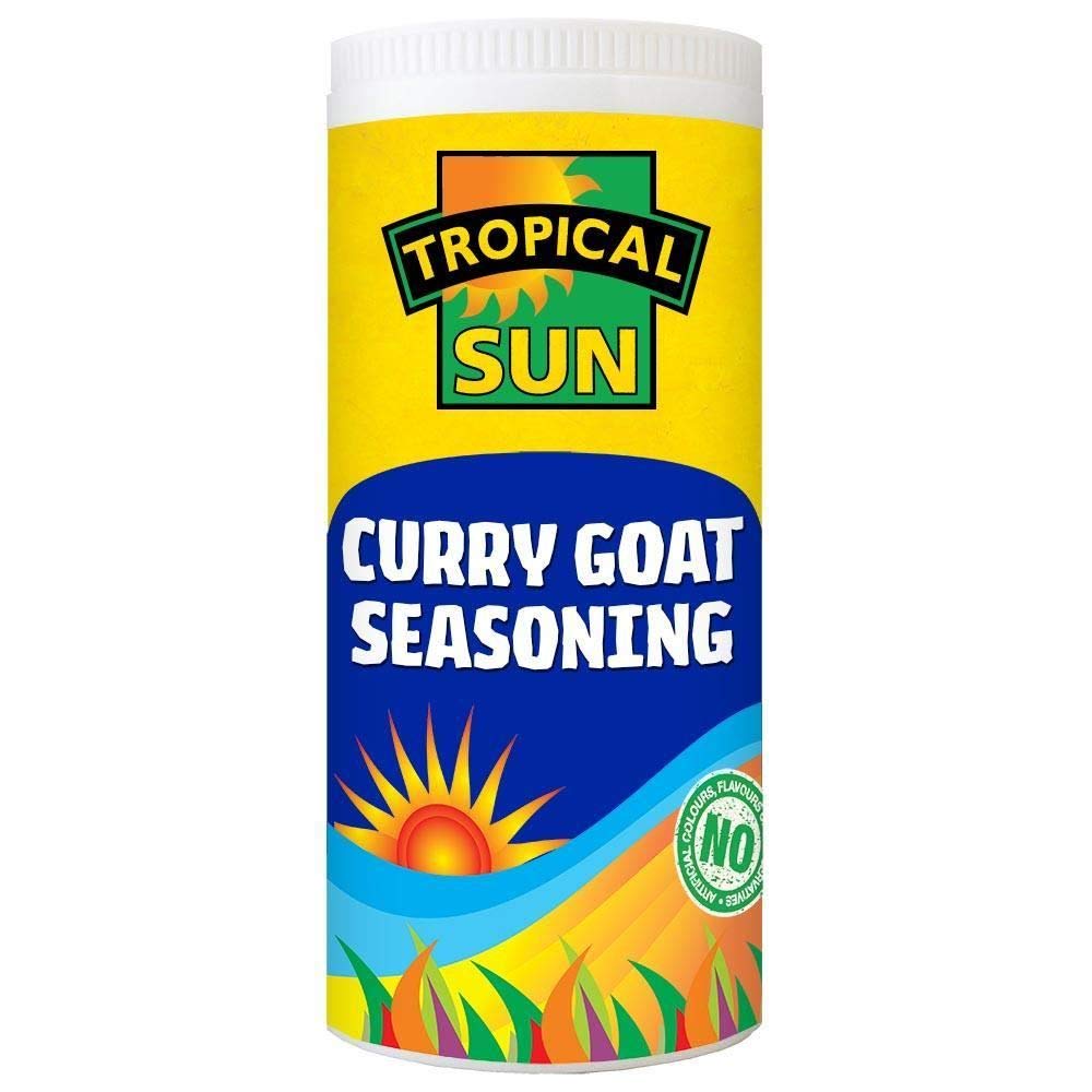 Tropical Sun Curry Goat Seasoning - 100g - (pack of 4)