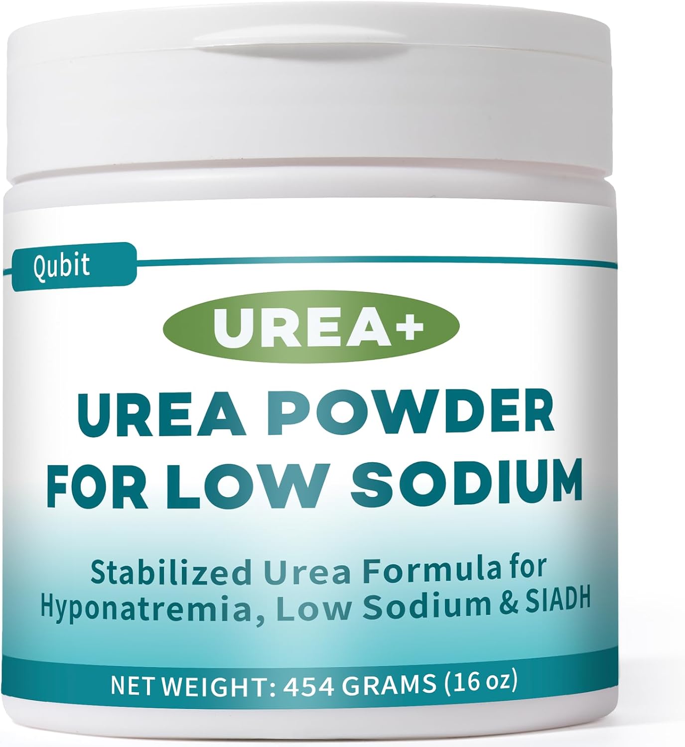 Stabilized Urea Powder for Low Sodium, Hyponatremia, SIADH & SIAD – 454g USP-Grade High-Purity Urea Powder – Supports Healthy Sodium Levels