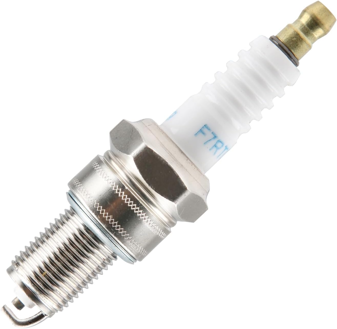 F7RTC Spark Plug for NGK 5534/BPR7ES V-line-19 BOSCH 7992/WR5DC, Champion 332/RN7YC, DENSO W22EPR-U, AC Delco R41CXLS, OEM Spark Plug for Cars, Motorcycles, Small Engines