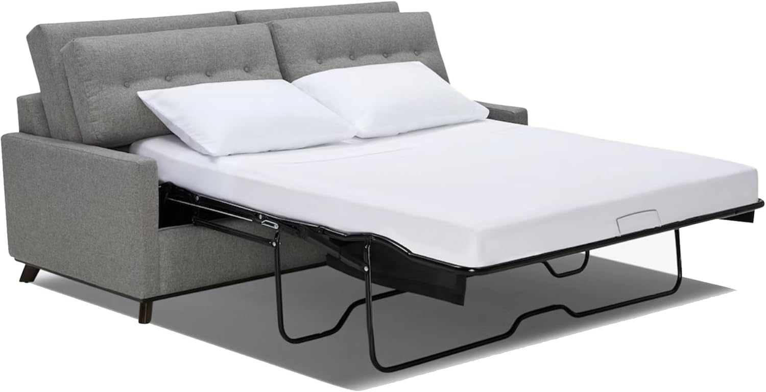 Bargoose Home Textiles | Zippered Full Sofa Sleeper Mattress Protector | Waterproof Sofa Bed Mattress Cover | Pullout Couch Mattress Encasement | Lab Tested & Certified, 6" Deep