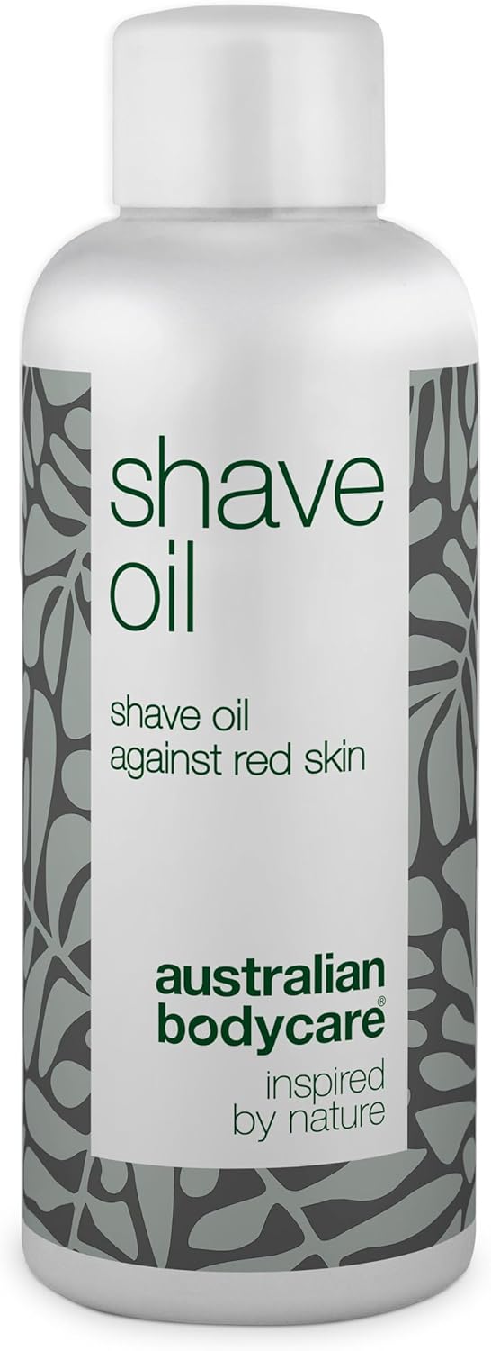 Shaving oil for the whole body - Shaving Oil shaving oil against shaving rash and ingrown hairs - The result: smooth, gentle, with pleasantly less irritation and redness, 80 ml