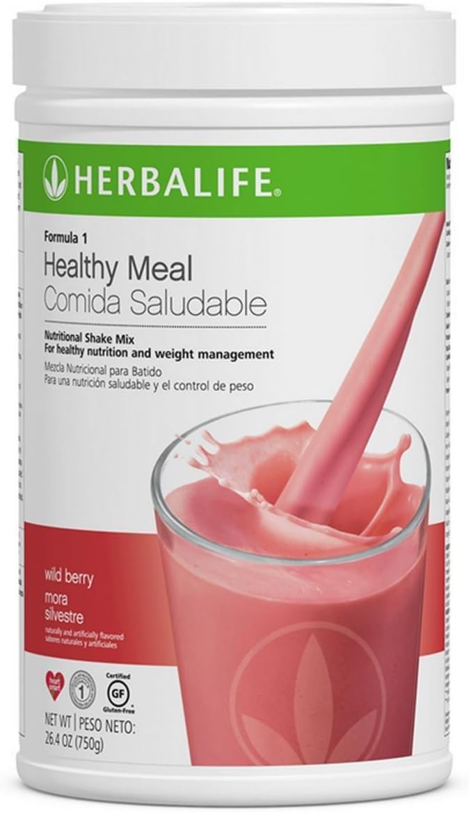 Wild Berry 1 Healthy Meal Nutritional Shake Mix (10 Flavor)