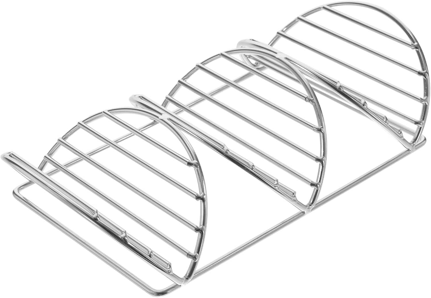 Cabilock Stainless Steel Chicken Roll Stand Taco Rack Tortilla Serving Holder Taco Holder