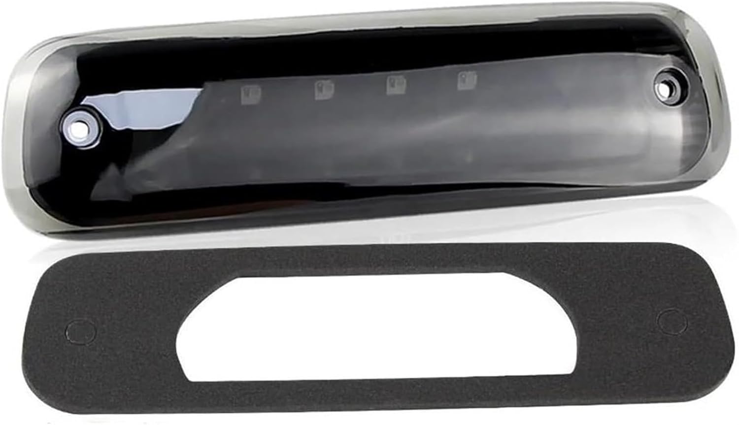 Third High Mount Brake Stop Light Car 3rd Tail Rear Lamp For Jeep For Cherokee For XJ 1997-2001(Black)