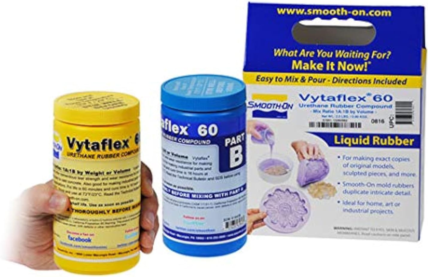 Smooth-On VytaFlex 60 - Liquid Urethane Rubber - Pint Unit