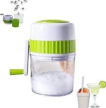 Ice Crusher Machine for Home | Manual Ice Crusher for Snow Cones or Slushies | Shaved Ice Maker | BPA Freeor Snow Cones or Slushies BPA Free