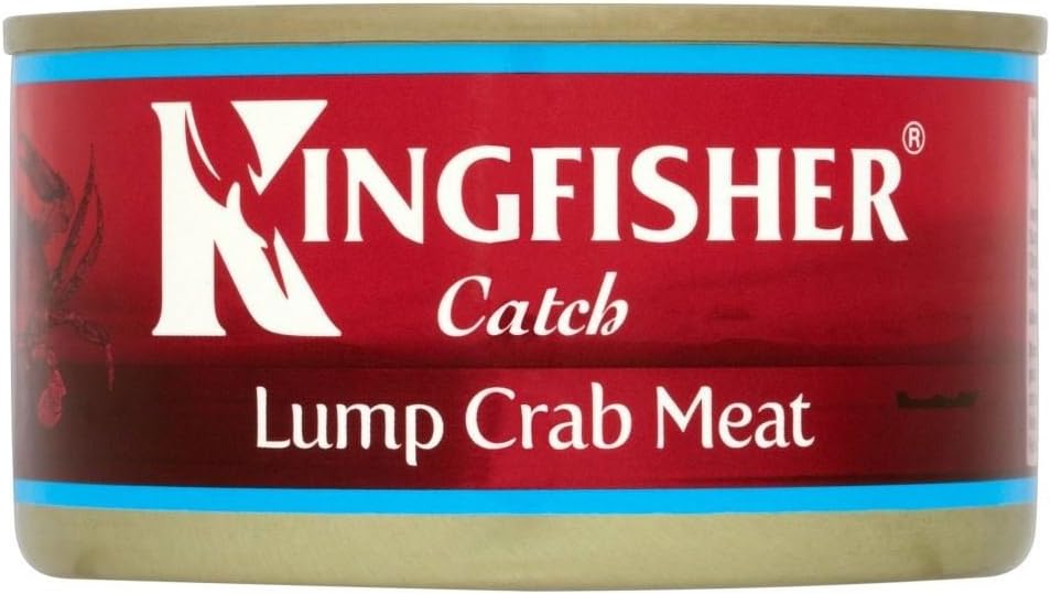 Kingfisher Whole Lump Crab Meat in Brine (170g) - Pack of 2