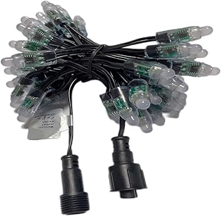 REXTiN® WS2811 LED String Pixels Digital Lights Addressable Waterproof RGB Full Color 12mm DC 5V (DC5V 500pcs)