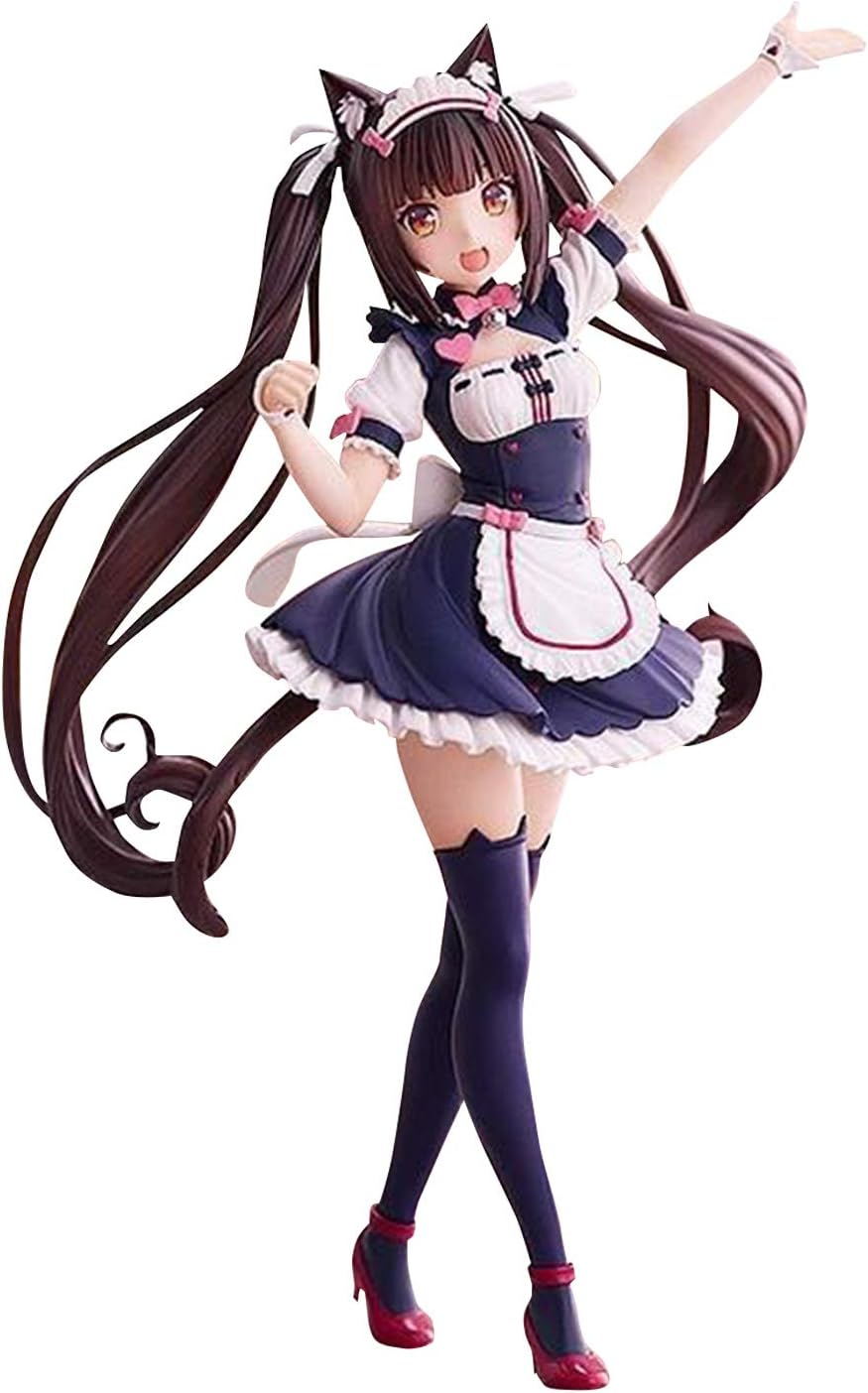 Anjinguang Nekopara Chocola Action Figure -Chocolate and Vanilla Version Statue